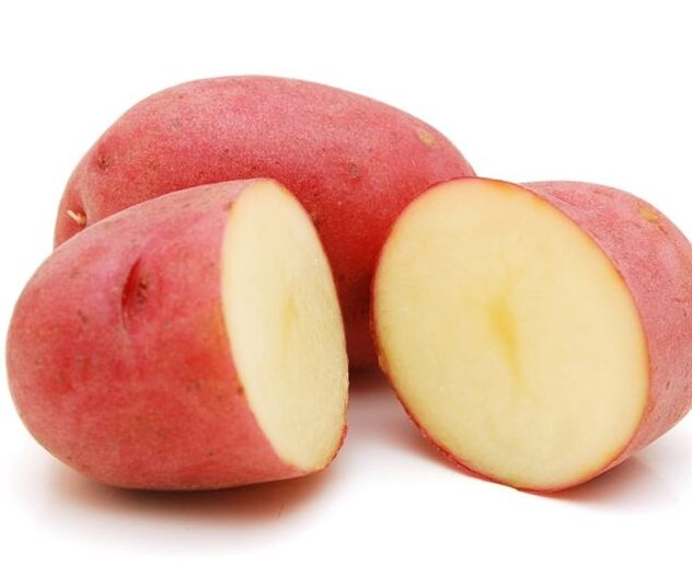 Red potatoes are a folk remedy for papillomas on the labia